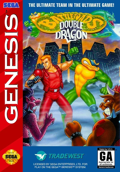 Battletoads Double Dragon box art