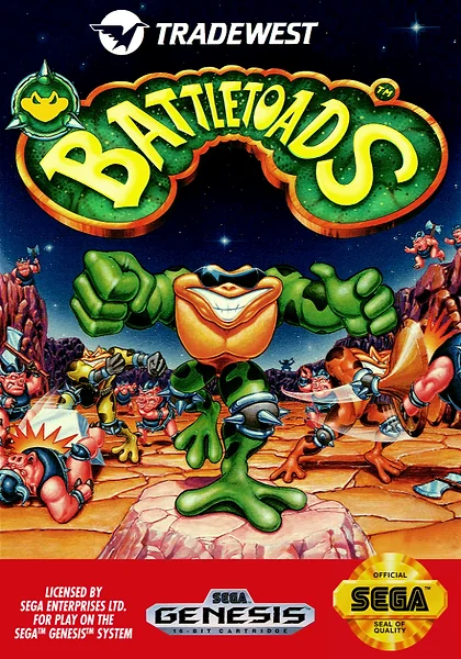 Battletoads box art