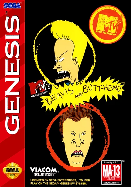 Beavis and Butt-Head box art