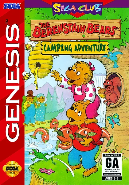 Berenstain Bears' Camping Adventure box art