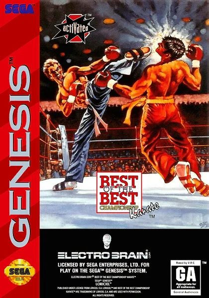 Best of the Best: Championship Karate Box Art