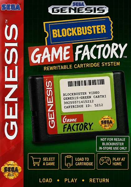 Blockbuster Game Factory: Green box art