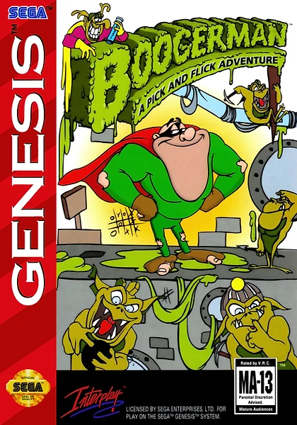 Boogerman: A Pick and Flick Adventure Box Art
