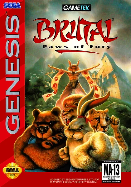 Brutal: Paws of Fury box art