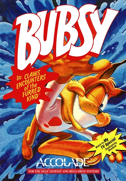Bubsy Box Art