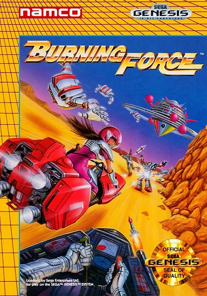 Burning Force Box Art