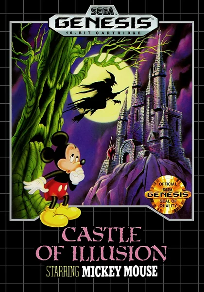 Castle of Illusion Starring Mickey Mouse Box Art
