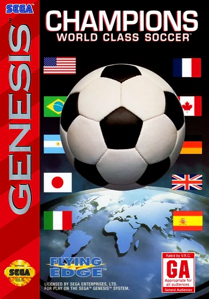 Champions: World Class Soccer box art
