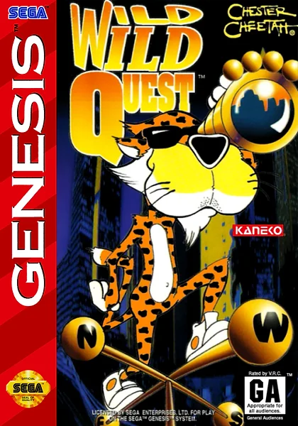 Chester Cheetah: Wild Wild Quest box art