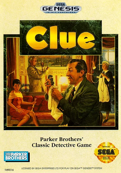 Clue Box Art