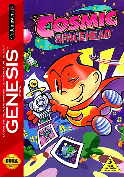 Cosmic Spacehead Box Art