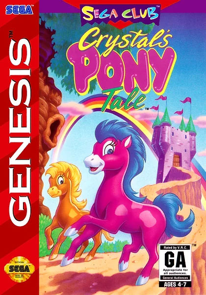 Crystal's Pony Tale Box Art