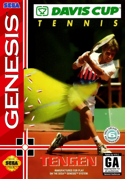 Davis Cup Tennis box art