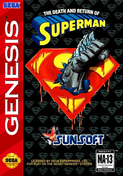 Death and Return of Superman box art