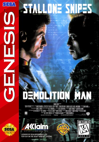 Demolition Man box art