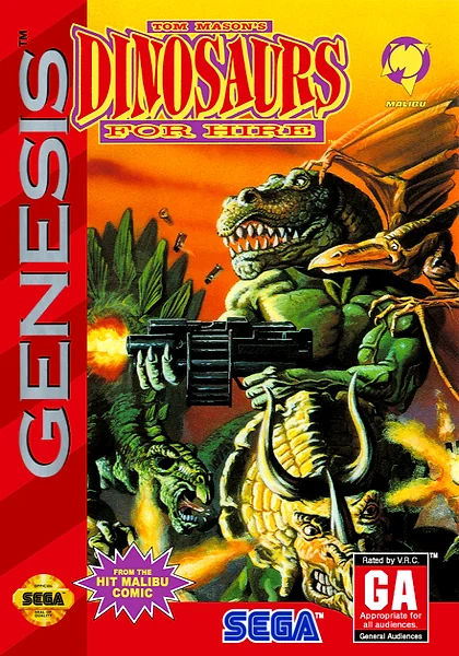 Dinosaurs for Hire Box Art