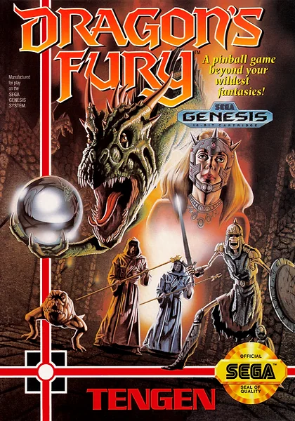 Dragon's Fury Box Art