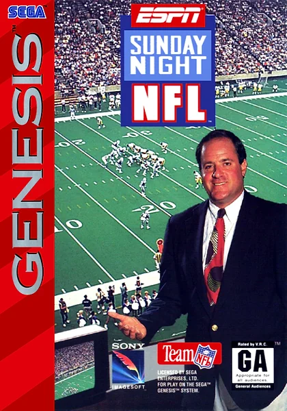 ESPN Sunday Night NFL box art