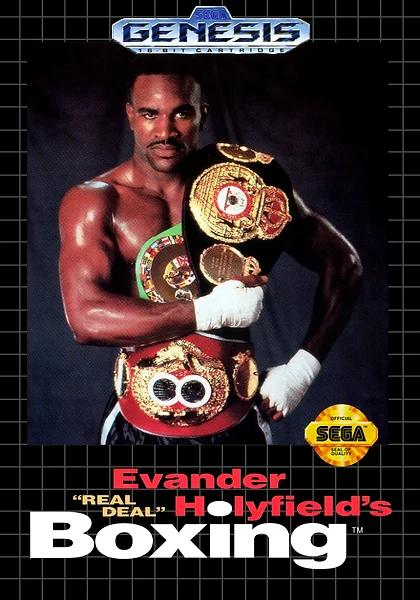 Evander Holyfield's Real Deal Boxing box art