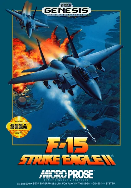 F-15 Strike Eagle II box art