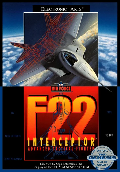 F-22 Interceptor Box Art