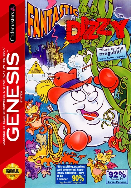 Fantastic Dizzy box art