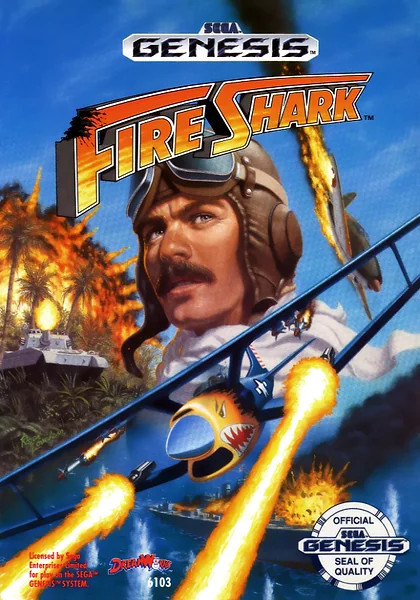 Fire Shark box art