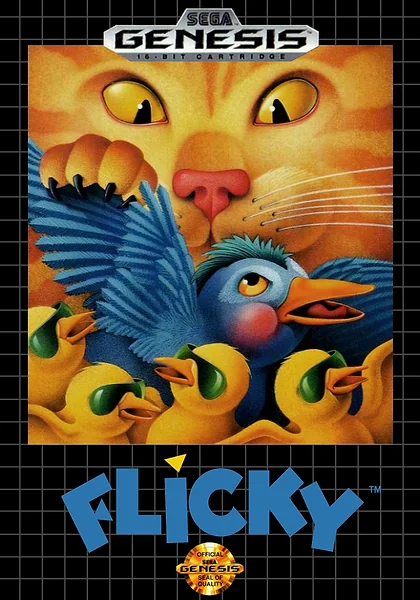 Flicky Box Art
