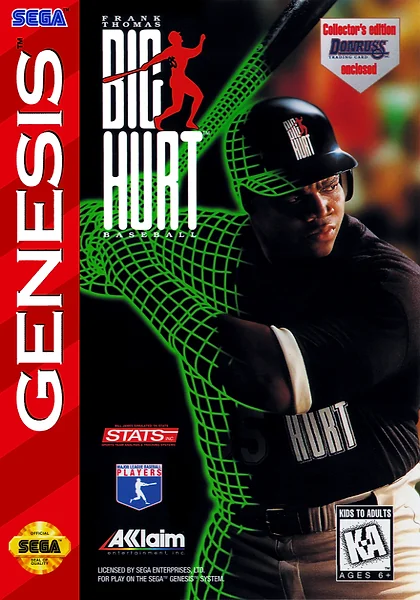 Frank Thomas' Big Hurt Baseball box art