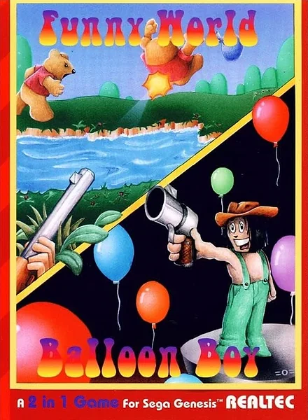 Funny World & Balloon Boy Box Art