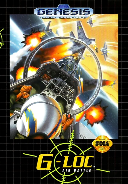 G-LOC Air Battle box art