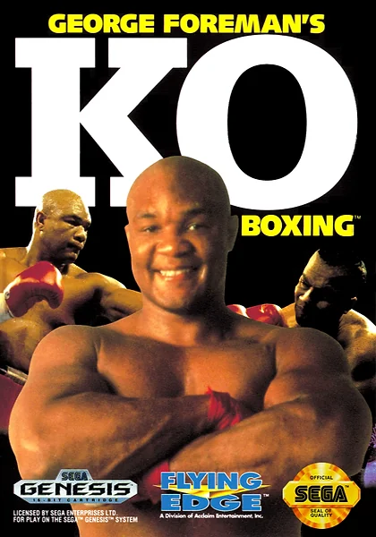 George Foreman's KO Boxing box art