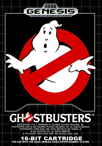 Ghostbusters Box Art