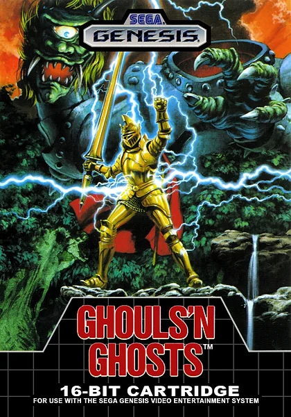 Ghouls 'N Ghosts Box Art