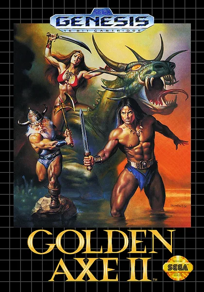 Golden Axe II box art