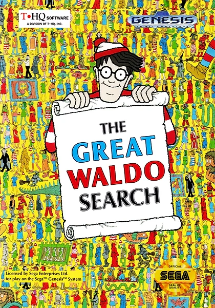 Great Waldo Search box art