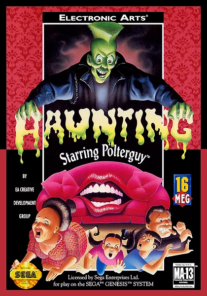 Haunting: Starring Polterguy Box Art
