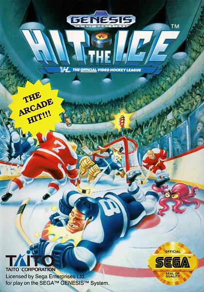 Hit the Ice box art