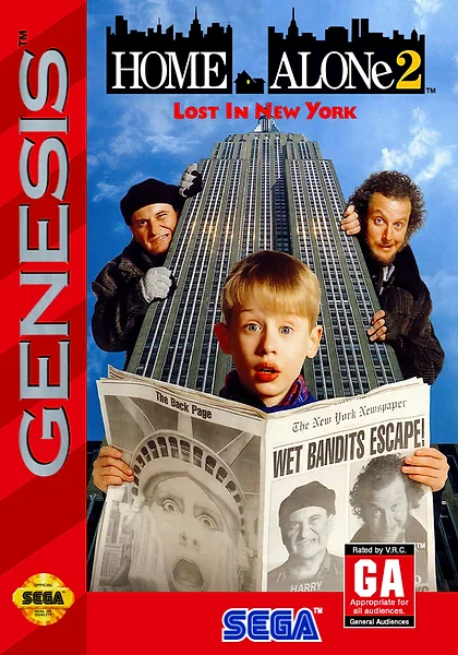 Home Alone 2: Lost in New York box art
