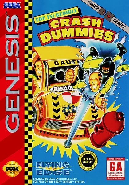 Incredible Crash Dummies box art