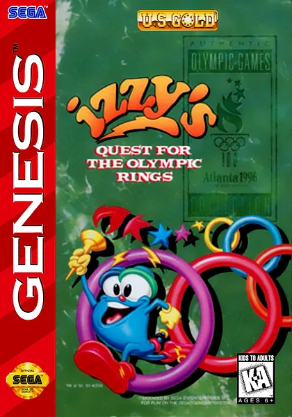 Izzy's Quest for the Olympic Rings box art
