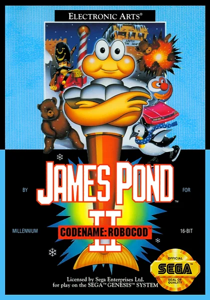 James Pond II: Codename Robocod box art