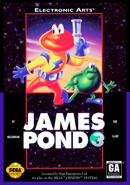 James Pond 3: Operation Starfish box art