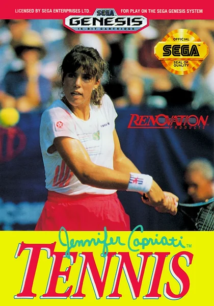 Jennifer Capriati Tennis Box Art