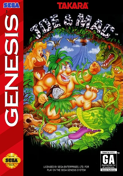 Joe & Mac Box Art