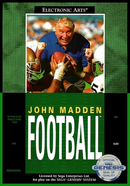 John Madden Football box art