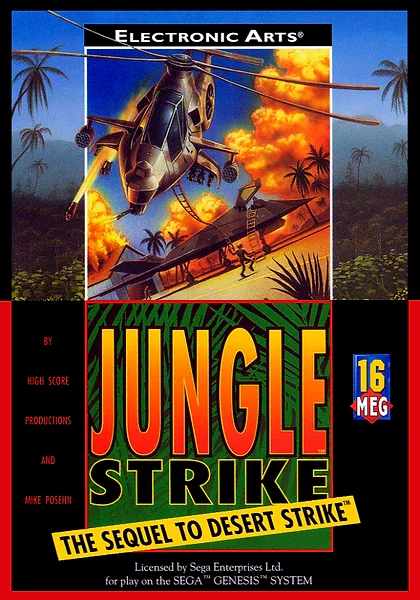 Jungle Strike Box Art