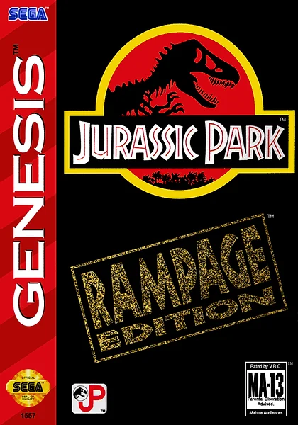 Jurassic Park: Rampage Edition box art