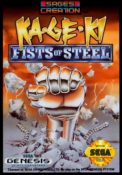 Ka-Ge-Ki: Fists of Steel box art