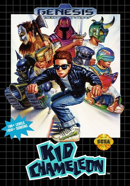 Kid Chameleon Box Art